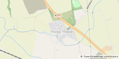 Map of Stockton-on-Tees