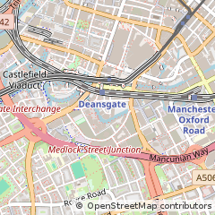 Map of Manchester