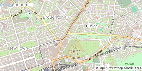 Map of Edinburgh