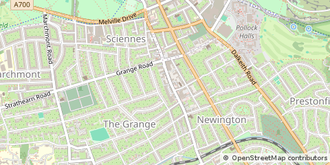 Map of Edinburgh