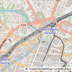 Map of Salford