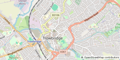 Map of Trowbridge