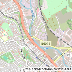 Map of Sheffield