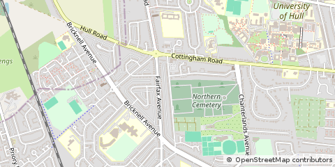 Map of Hull