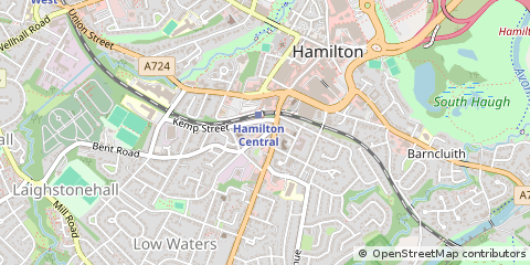 Map of Hamilton