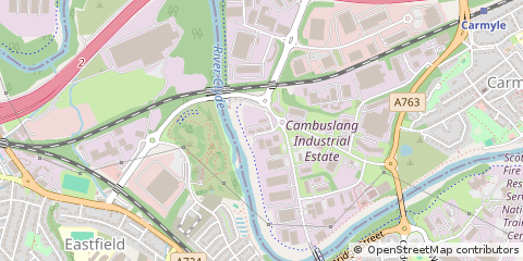 Map of Glasgow