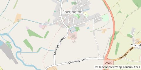Map of Newport Pagnell