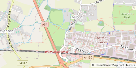 Map of Abingdon, Oxfordshire