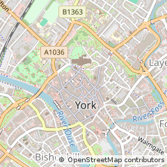 Map of York