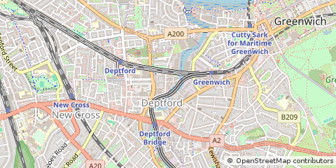 Map of London, Greater London