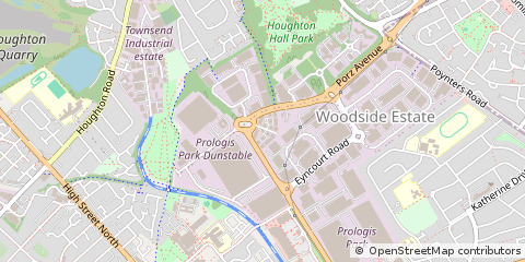 Map of Dunstable