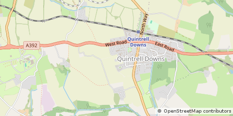 Map of Newquay, Cornwall