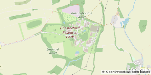 Map of Saffron Walden