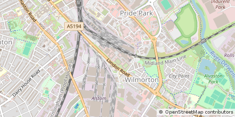 Map of Derby