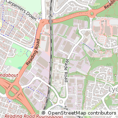 Map of Basingstoke