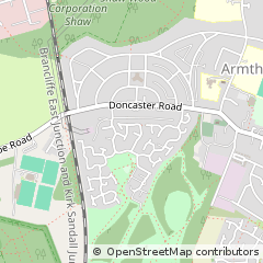 Map of Doncaster, South Yorkshire