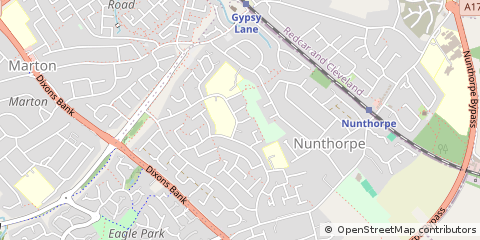 Map of Middlesbrough