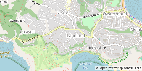 Map of Swansea