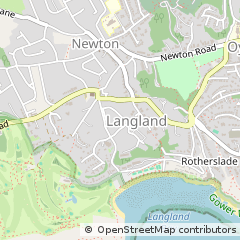 Map of Swansea