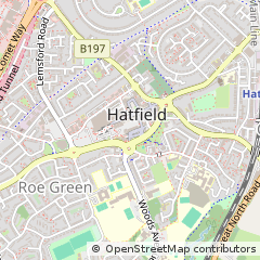 Map of Hatfield