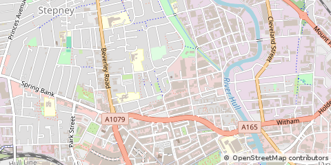 Map of Hull, Surrey