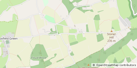 Map of Petersfield, Hampshire
