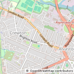 Map of Derby