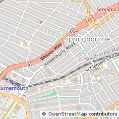 Map of Bournemouth