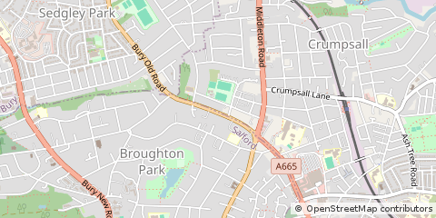 Map of Manchester