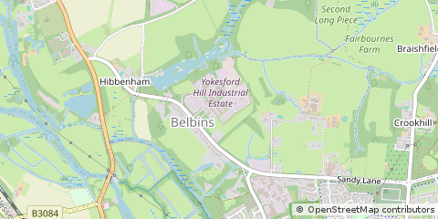 Map of Romsey