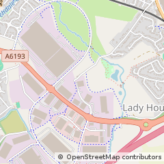 Map of Rochdale, Lancashire