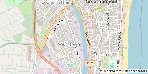 Map of Great Yarmouth