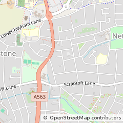 Map of Leicester
