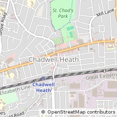 Map of Romford