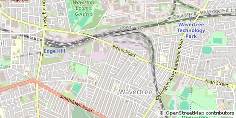 Map of Liverpool