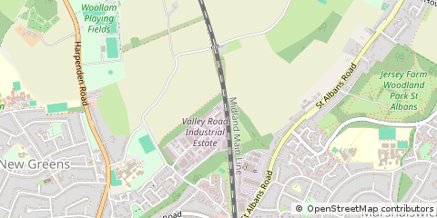 Map of ST Albans, Hertfordshire