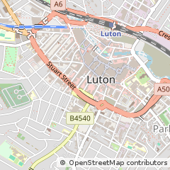 Map of Luton
