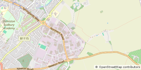 Map of Sudbury