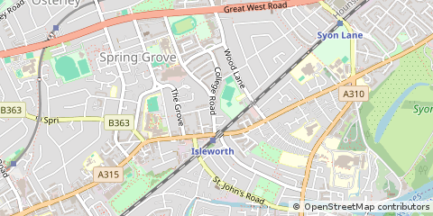 Map of Isleworth