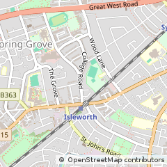 Map of Isleworth
