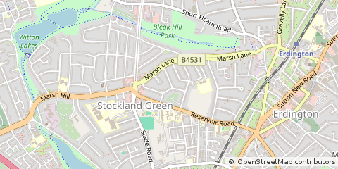 Map of Birmingham
