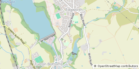 Map of Bolton, Lancashire