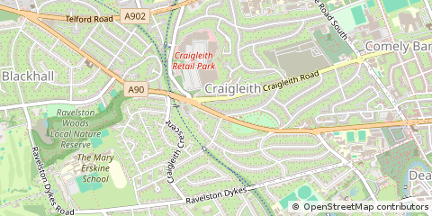 Map of Edinburgh