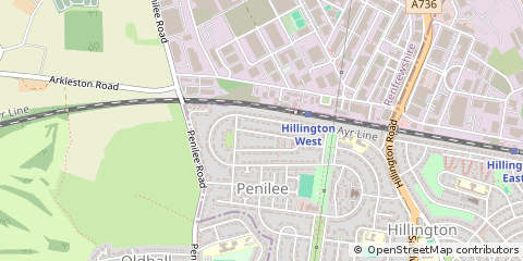 Map of Glasgow