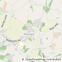 Map of Frodsham, Cheshire