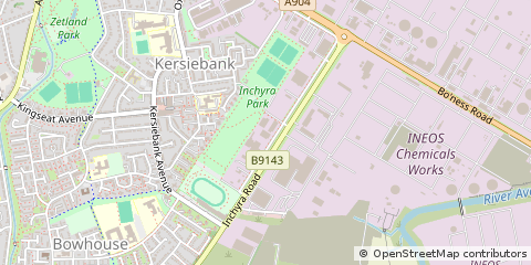 Map of Grangemouth