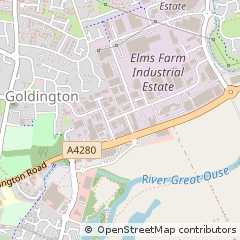 Map of Bedford