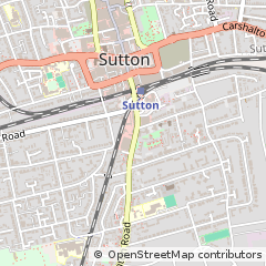 Map of Sutton