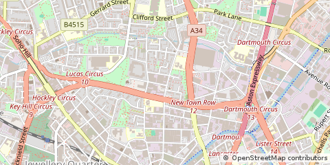 Map of Birmingham