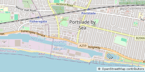 Map of Brighton